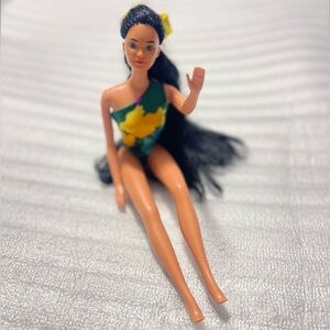 Vintage Barbie Tropical Miko Doll - Beautiful Island Friend (1985)
